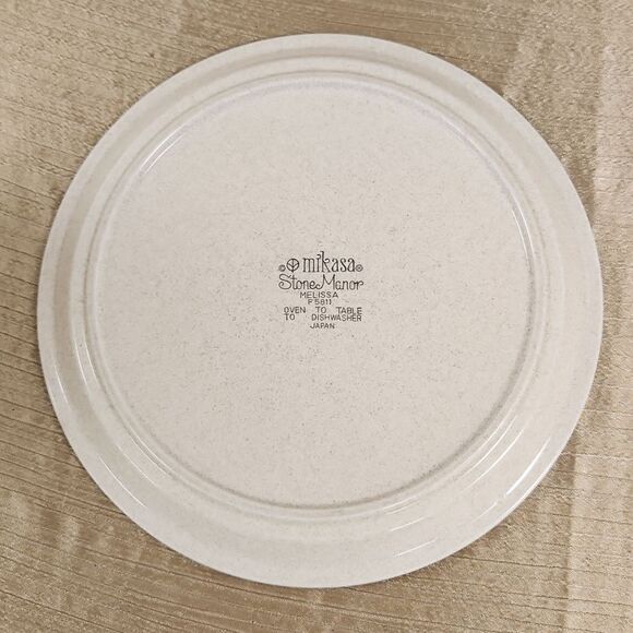 Mikasa Stone Manor Melissa F5811 Dinner Plate 11" Vintage - Picture 2 of 6
